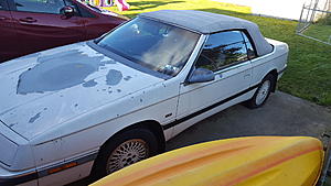 For Sale - 1990 Chrysler Lebaron Convertible-20170508_185432.jpg